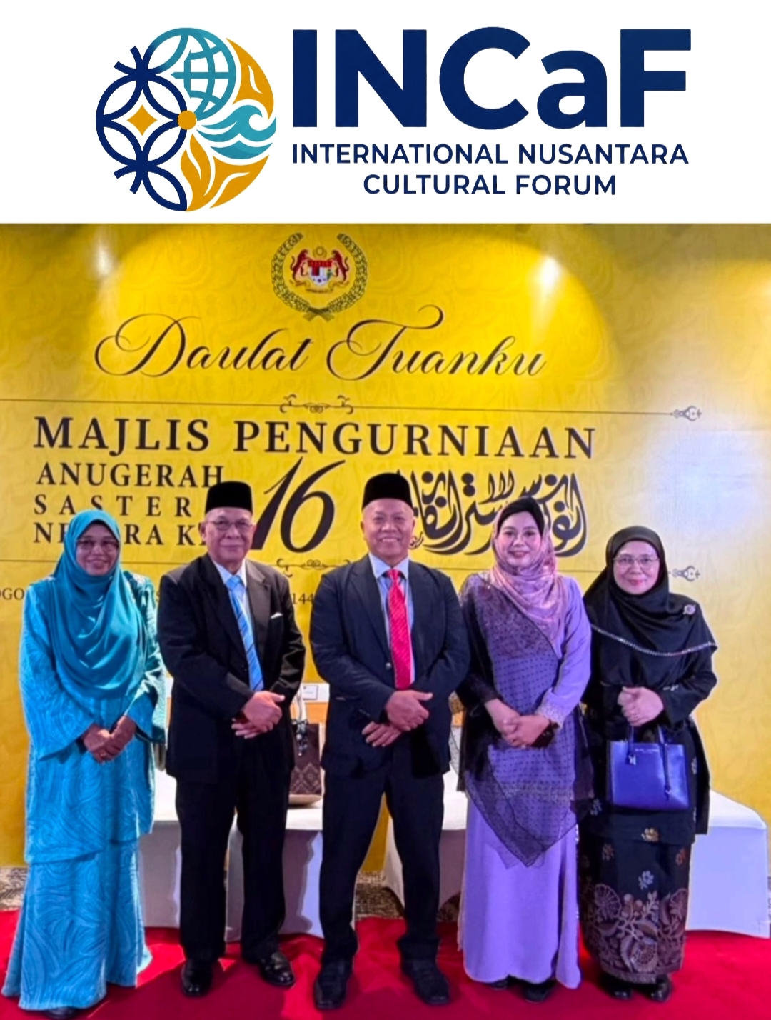 Puan Datin Seri Mayya Among Esteemed Guests at the 16th National Literary Award Ceremony