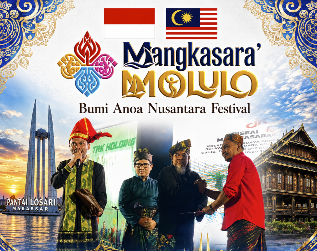 Mangkasara' Molulo 2026 Bridges Nusantara Heritage and Southeast Asian Brotherhood in Makassar